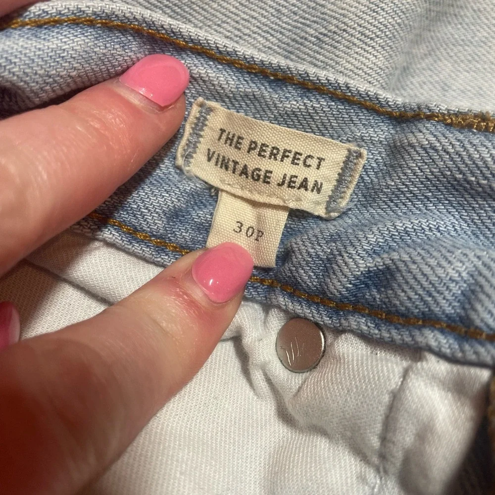 Madewell The Perfect Vintage Jean in Fiore light Wash high waisted - Picture 11 of 14